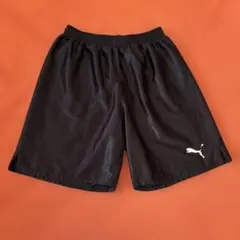 PUMA サッカー ハーフパンツ ブラック