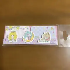 水森亜土 ダイカット付箋 ガール柄