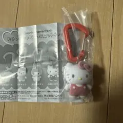ガチャ　サンリオキャラクターズ　カラフルカラビナマスコットチャーム　ハローキティ