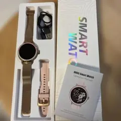 DRO5 Smart Watch 本体 ゴールド/ピンク