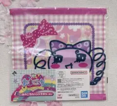 たまごっち 一番くじ　E賞あのころのハンドタオル　まきこ