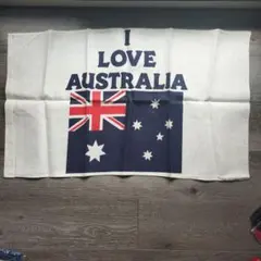 I LOVE AUSTRALIA リネンインテリアテーブルセンタークロス