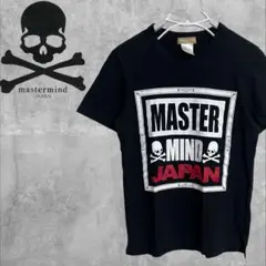 mastermind JAPAN ロゴTシャツ　両面プリント　フレームデザイン