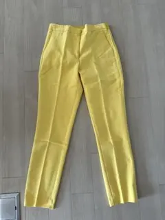 ZARA 黄色スラックス