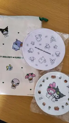 モスバーガー福袋　マイメロディ & クロミ 2枚セット