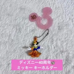ミッキー キーホルダー ディズニー40周年 ミッキーマウス