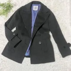 ダブルブレスト ピーコート