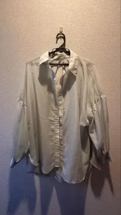 INGNI シアーシャツ ペールグリーン