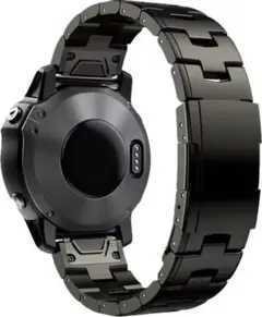 ガーミン チタンベルト　garmin 26mm MaKTech] チタンバンド ガーミン用 26mm クイックリリース メタル