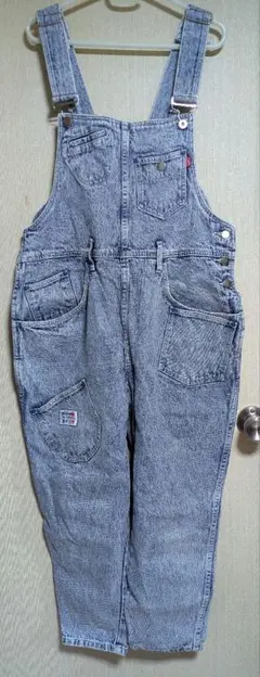 デニムオーバーオール Fサイズ