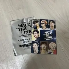 WALK THE LINE SUMMER EDITION ポストカード 映画特典
