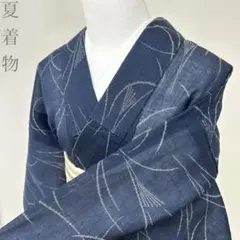 着物と帯 時流】SK26503◇洗える夏着物 小紋◇お月見 十五夜 うさぎ 