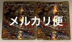 炎氷渦と鎮魂禍の決断　パーフェクトヴォルテックス　シク　シークレット　2枚