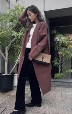 Trunc 88 ブラウン カーディガン