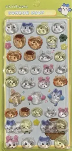 ちいかわ　みんなニコニコ⚫️シール