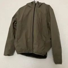 オリーブグリーン フード付きジャケット