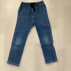 120cm デニムブルーパンツ　ジーンズ