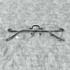 épine リムレスメガネ