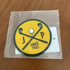 j press ワッペン ゴルフ 黄色