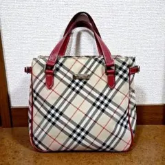 ✨ノバチェック♡希少品✨バーバリーブルーレーベル ワンピース　肩リボン ✨ノバチェック♡希少品✨バーバリーブルーレーベル ワンピース