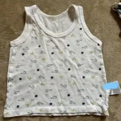 綿100 メッシュ　タンクトップ
