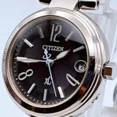 【稼働美品】citizen xC ハッピーフライト　黒文字盤　バッテリー交換済 稼働品】citizen xC ハッピーフライト 黒文字盤 バッテリー交換済
