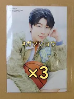 声優グランプリ 2025年11月号 アニメイト 西山宏太朗 ソロブロマイド 3枚