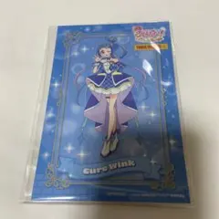 プリキュアタワレココラボカフェ特典ビジュアルカード キュアウインク
