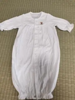 ミキハウス ホワイト ツーウェイ・ドレスオール