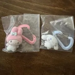 サンリオ　カラフルカラビナマスコットチャーム シナモロール&マイメロディ