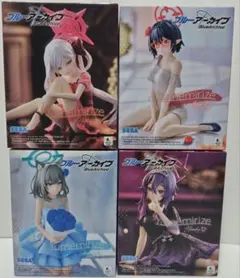 【未開封】ブルアカ フィギュア 4種セット シロコ アヤネ ムツキ ハルカ