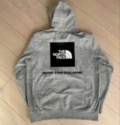 【未使用級美品】THE NORTH FACE メンズパーカー グレー Lサイズ