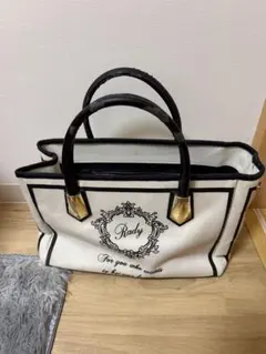 Rady ロゴ型押し トートバッグ 薄いベージュ - メルカリ