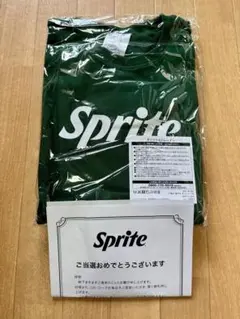 Sprite トレーナー グリーン 当選品 非売品 未使用 スプライト