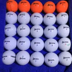 ゴルフボール ロストボール 25個 スリクソン