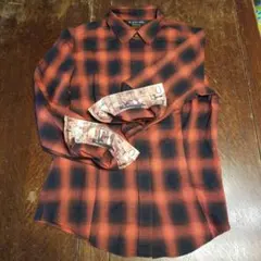 【美品】Paul Smith ポールスミス チェックシャツ ブラウス 袖柄あり
