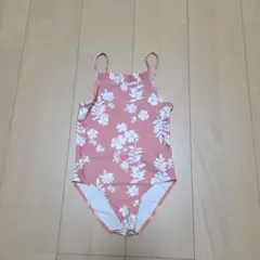 PETIT BATEAU フラワープリント ワンピース水着 110cm
