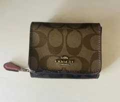 COACH 三つ折財布 スモール トライフォールド ウォレット