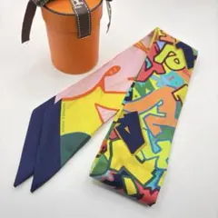 エルメス HERMES ツイリー スカーフ アニマル 犬柄 - メルカリ
