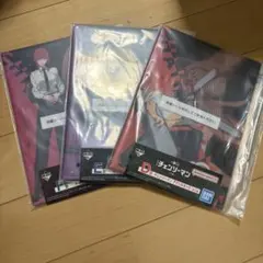 一番くじ チェンソーマン D賞E賞F賞　アクリルボード　3点セット