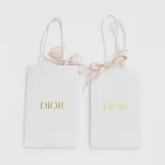 Dior ショップ袋 2枚セットのサムネイル
