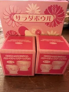 ハローキティ(サラダボウル、デザートグラス)セット