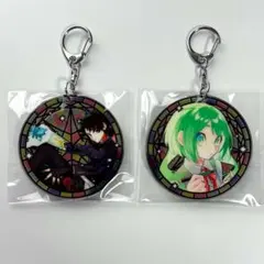 魔男のイチ ステンドグラス風キーホルダーコレクション 反世界の魔法