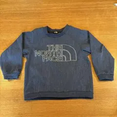 THE NORTH FACE デニム調トレーナー 100