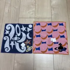 ヴィヴィアンウエストウッド タオルハンカチ ２枚セット