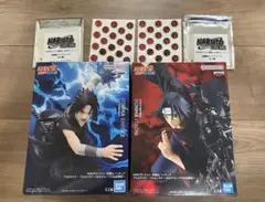 【新品未開封】NARUTO うちはサスケ&イタチ　GIGO限定　写輪眼ぷっくり