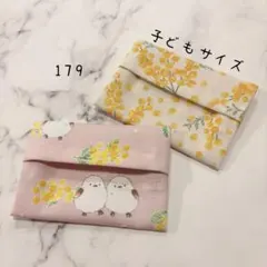 【179】ミニサイズ　ポケットティッシュケース　２個セット
