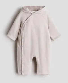 H&M ADORABLES パッデッドジャージープラムスーツ ベビー