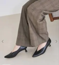 LE TALON 4.5cmポインテッドハイバンプパンプス　ルタロン　23