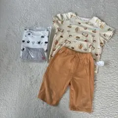 ユニクロ　ベビーパジャマ　90cm パンどろぼう